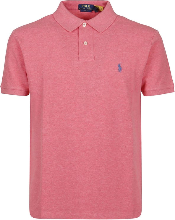 Ralph Lauren Short Sleeve Polo Shirt Pink & Purple Roze