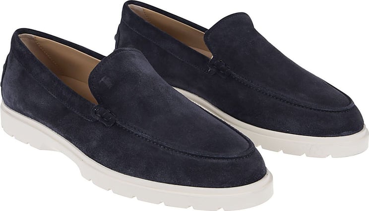 Tod's 59k Loafers Blue Blauw