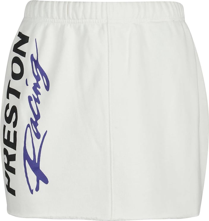 Heron Preston Preston Racing Sweatskirt White Wit