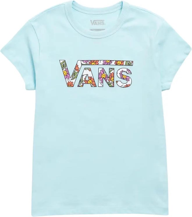 Vans T-shirt Kid Alevated Floral Fill Mini Vn000413g5o Blauw