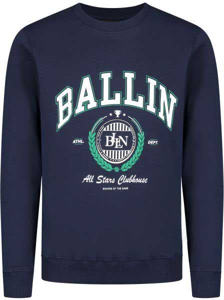 Ballin Amsterdam Allstars Clubhouse Sweater Kids Donkerblauw Blauw