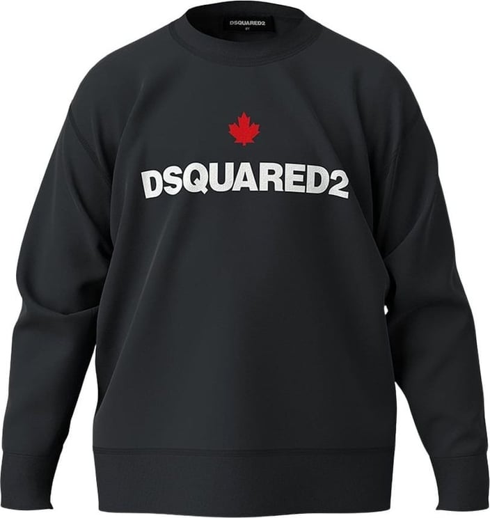 Dsquared2 Slouch Fit Sweater Zwart