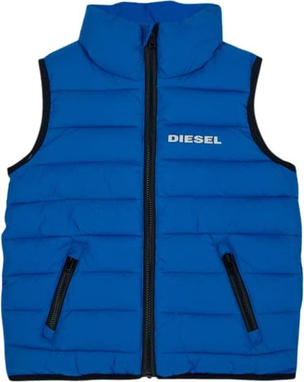 Diesel Sleeveless Down Jacket Blauw