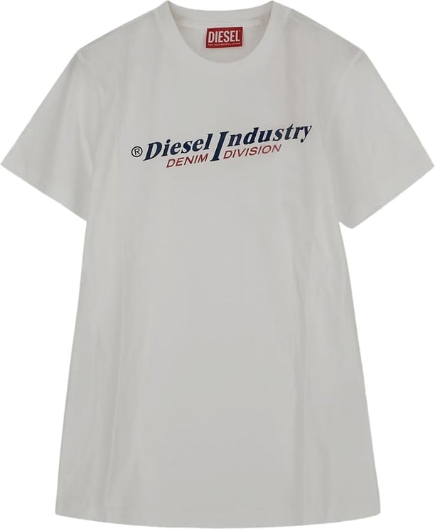 Diesel Diesel Industry Logo T-Shirt Wit