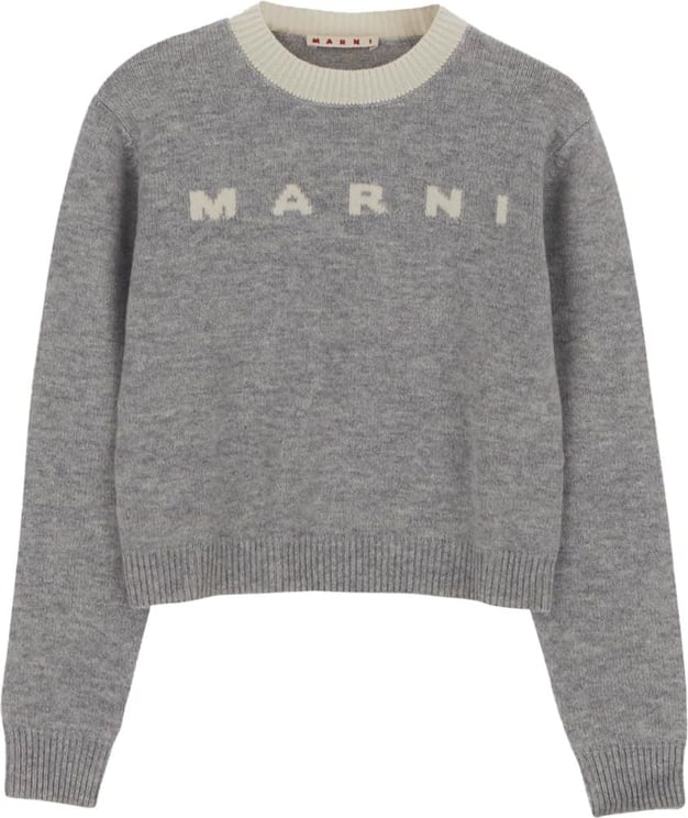 Marni Knitted Sweater Grijs