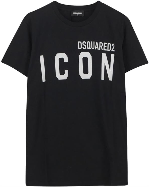 Dsquared2 Logo T-shirt Zwart