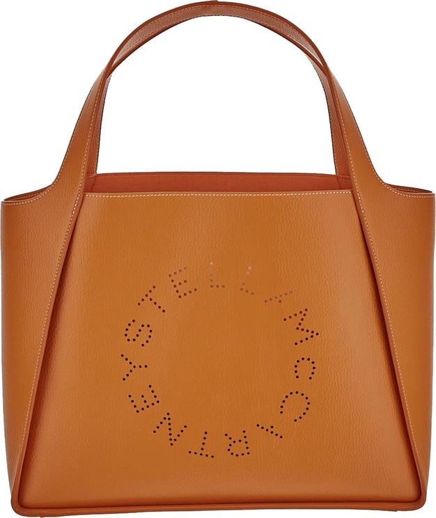 Stella McCartney Stella Logo Tote Bag Oranje