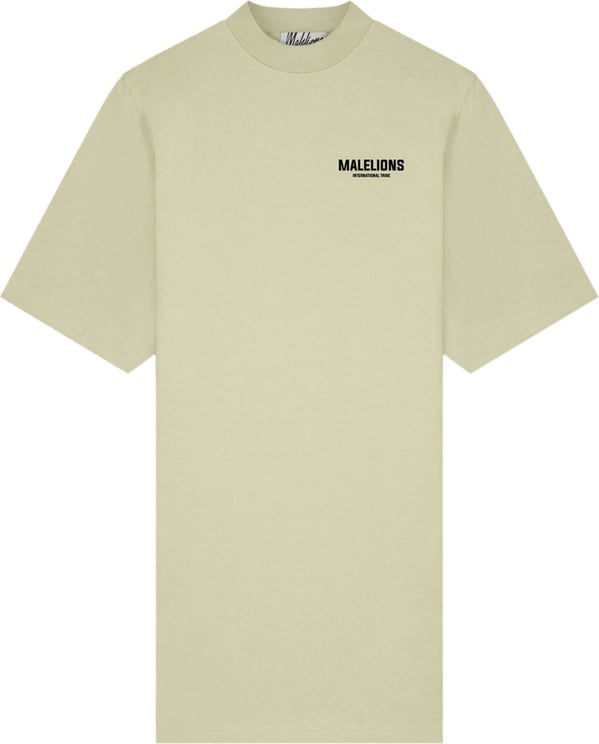 Malelions Tribe T-Shirt Dress - Sage Green Groen