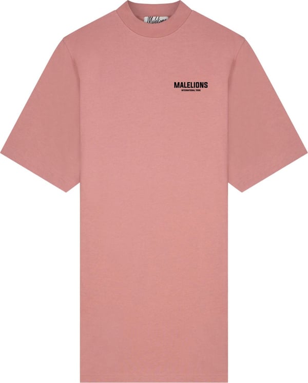 Malelions Tribe T-Shirt Dress - Mauve Roze