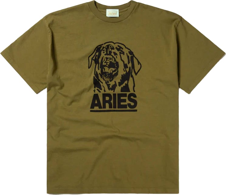 Aries T-shirt Unisex Rottweiler Ss Tee Star60010.olv Groen
