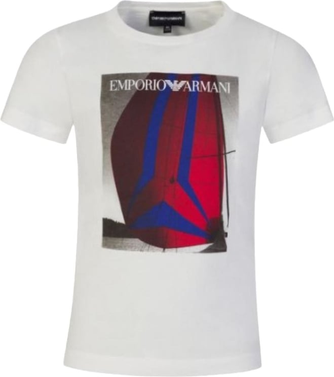 Emporio Armani T-shirt Vela Male Blauw