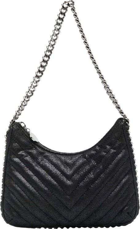 Stella McCartney Stella Mccartney Leather Shoulder Bag Zwart