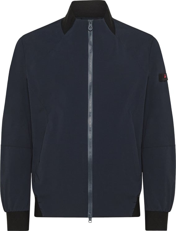 Peuterey Wrinkled-effect bomber jacket Blauw