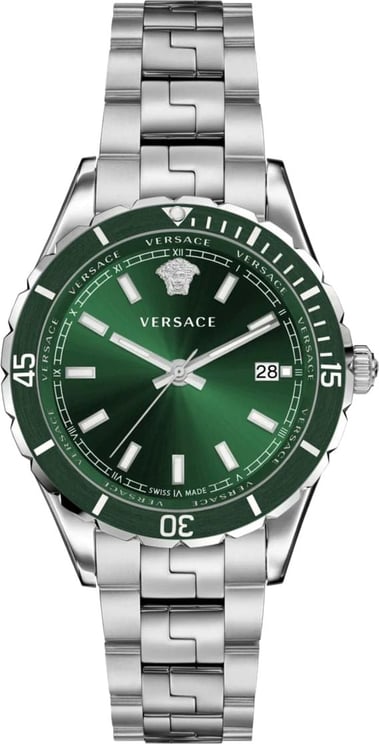 Versace VE3A01022 Hellenyium Gent heren horloge 42 mm Groen