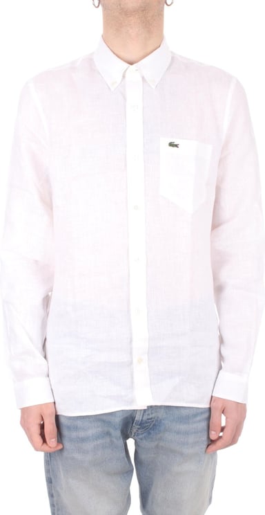 Lacoste Shirts White Wit