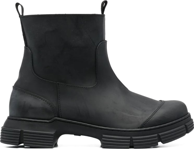 Ganni Rubber Rain Boots Zwart