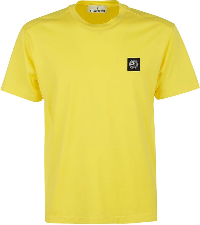 Stone Island T-shirts And Polos Yellow Geel
