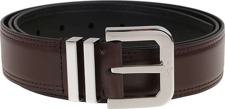 Valentino buckle belt h Bruin
