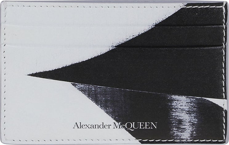 Alexander McQueen card holder Zwart