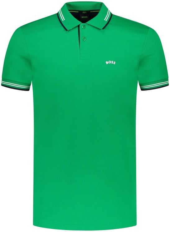 Hugo Boss Boss Polo Groen Groen