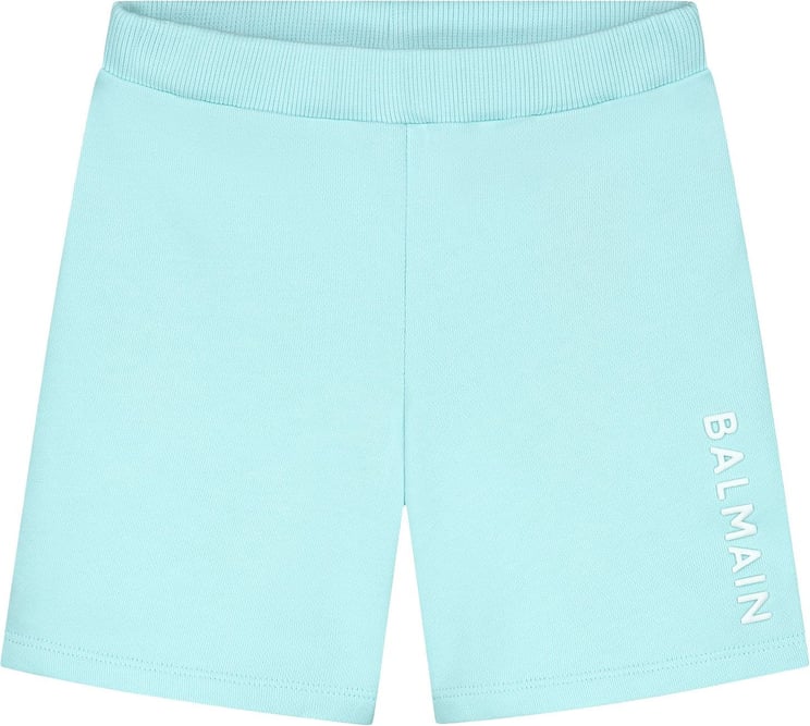 Balmain Jersey Shorts Blauw