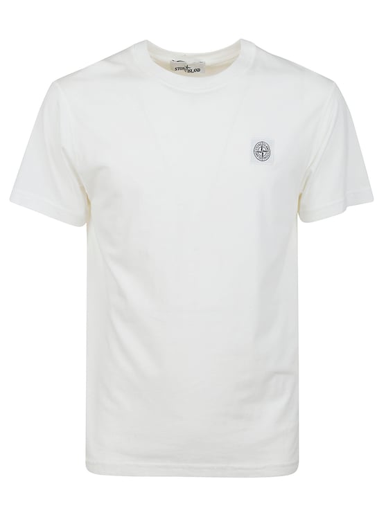 Stone Island T-shirts And Polos White Wit