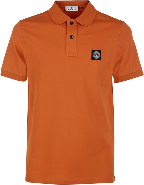 Stone Island T-shirts And Polos Orange Oranje