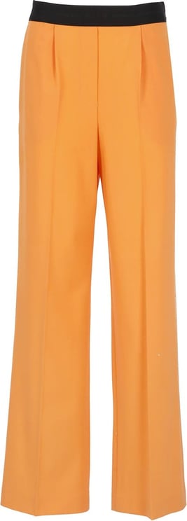 MSGM Trousers Orange Neutraal