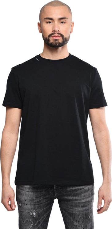 My Brand Black t-shirt college Zwart
