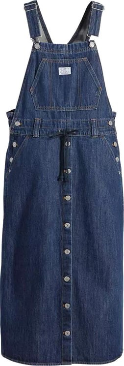 Levi's Overall Woman ® Red Lexie Skirtall A4598-0000 Blauw