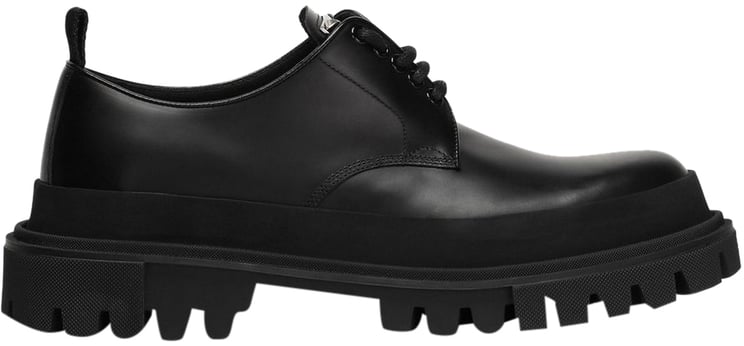 Dolce & Gabbana Dolce & Gabbana Leather Derbies Zwart