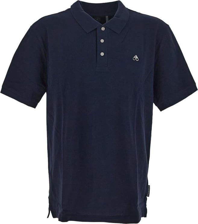Moose Knuckles Polo Shirt Blauw