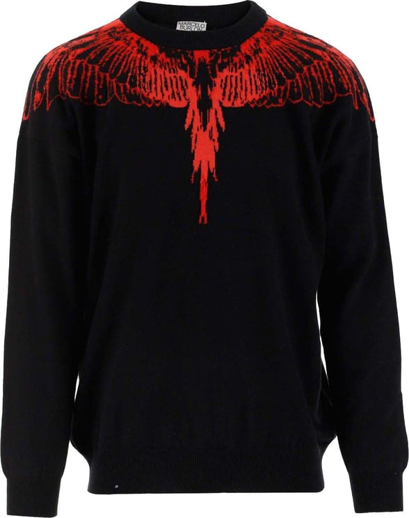 Marcelo Burlon Sweater Black Zwart