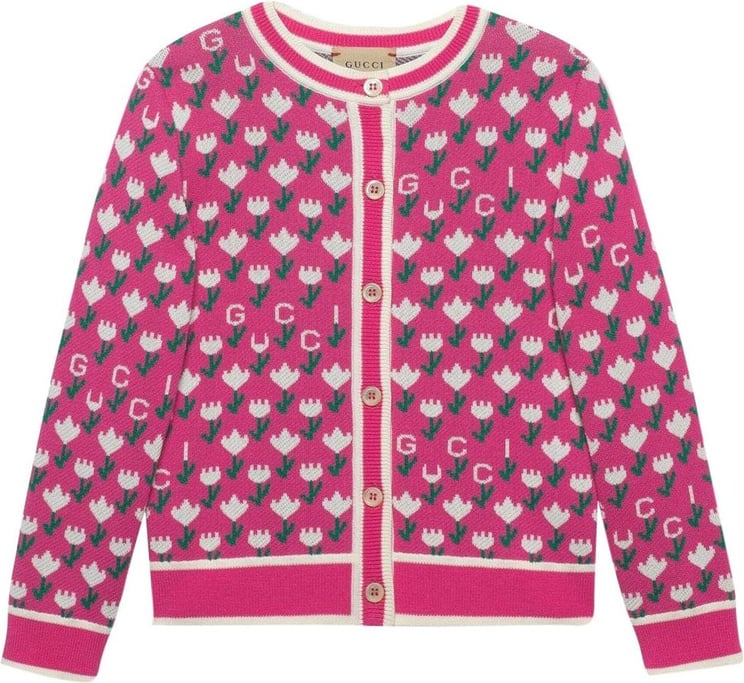 Gucci Gucci Kids Sweaters Fuchsia Paars