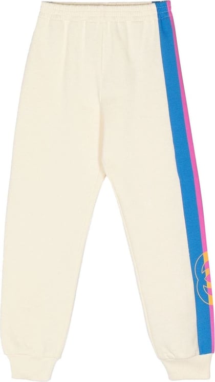 Gucci Gucci Kids Trousers Yellow Geel