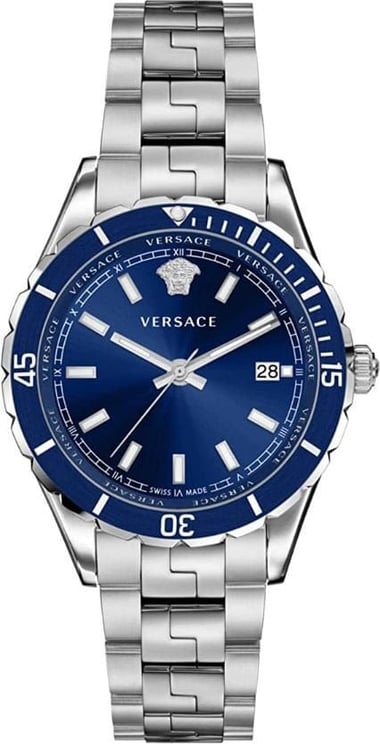 Versace VE3A00922 Hellenyium Gent heren horloge 42 mm Blauw