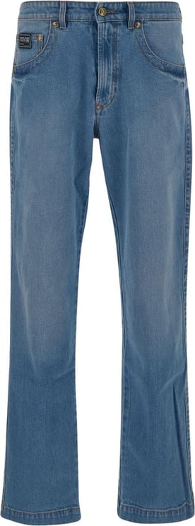 Versace Jeans Couture Logo Jeans Blauw