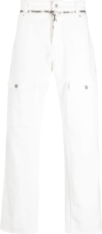 Balmain Jeans White White Wit