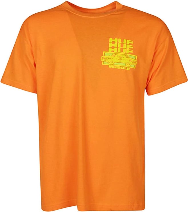 Huf T-shirts And Polos Orange Oranje