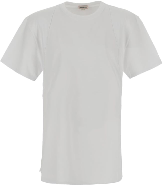 Alexander McQueen White T-Shirt Wit