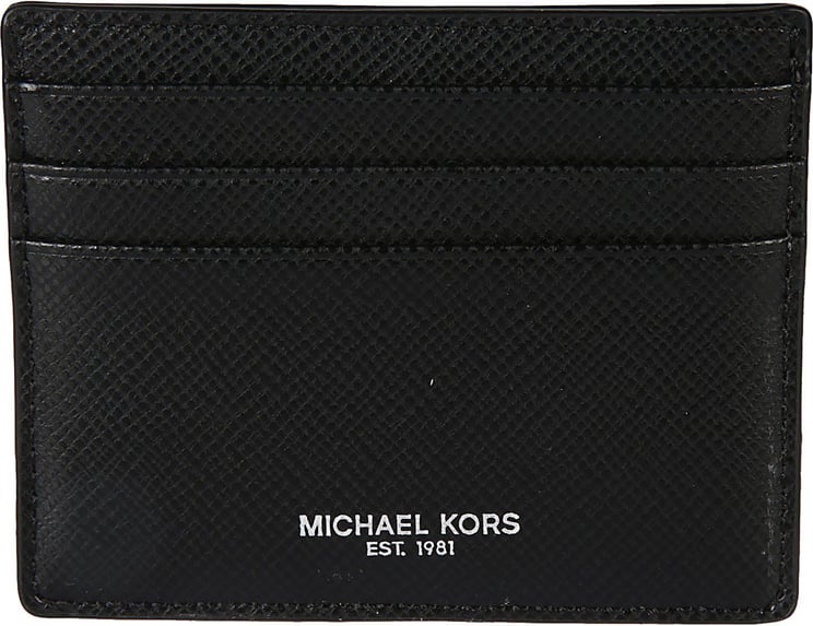 Michael Kors Harrison Credit Card Holder Black Zwart