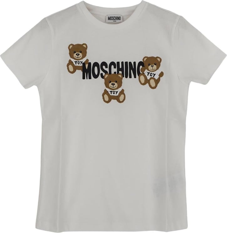 Moschino Logo T-Shirt Wit