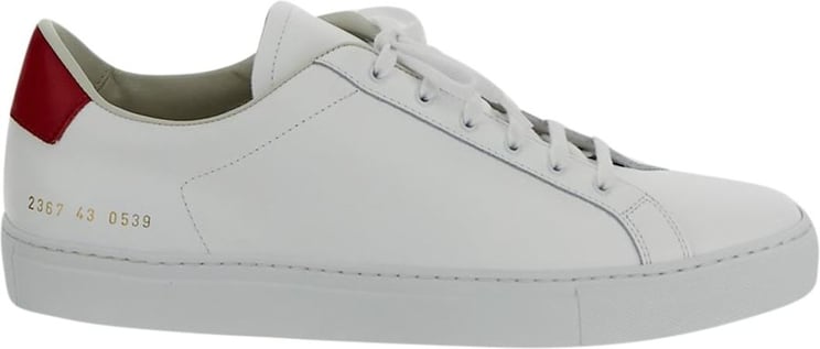 Common Projects Retro Low Sneakers Wit