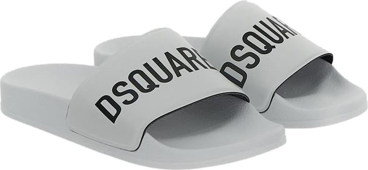 Dsquared2 Logo Slides Wit