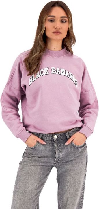Black Bananas Arch Crewneck Dames Roze Roze