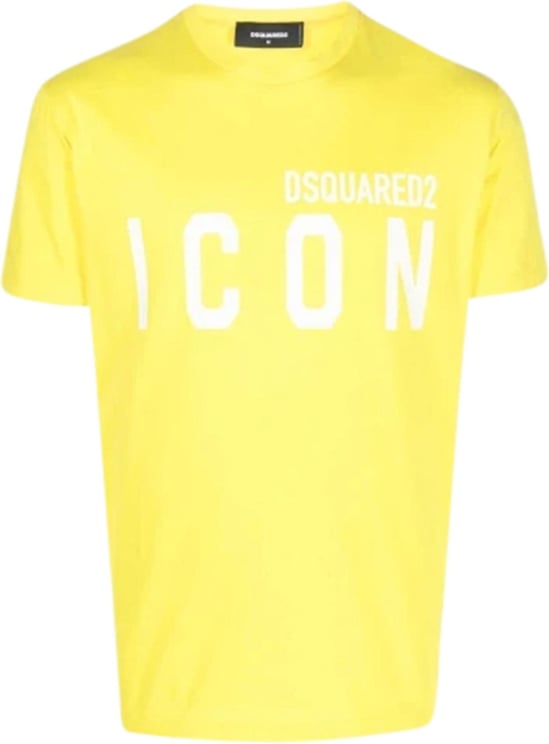 Dsquared2 Icon Dsquared Tee Geel