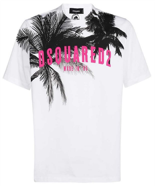 Dsquared2 T-shirts White Wit