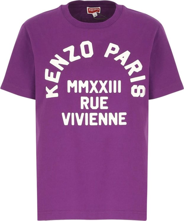 Kenzo T-shirts And Polos Purple Blauw