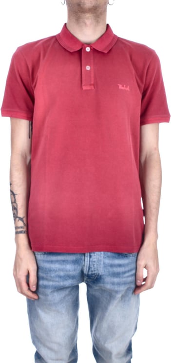 Woolrich T-shirts And Polos Red Rood