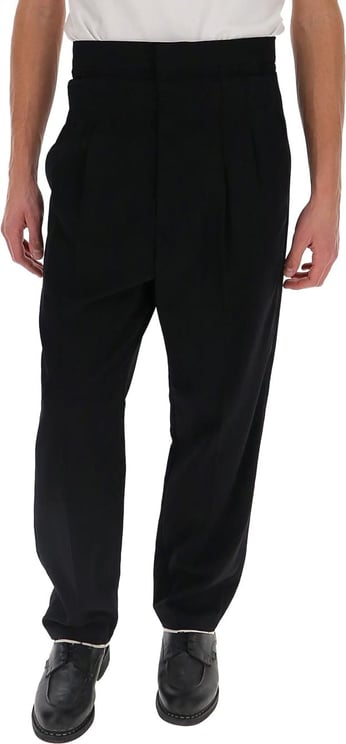 AMBUSH High-waisted trousers Zwart